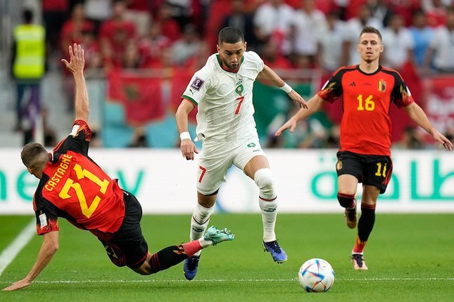 Man of the Match Piala Dunia 2022 Belgia vs Maroko: Hakim Ziyech