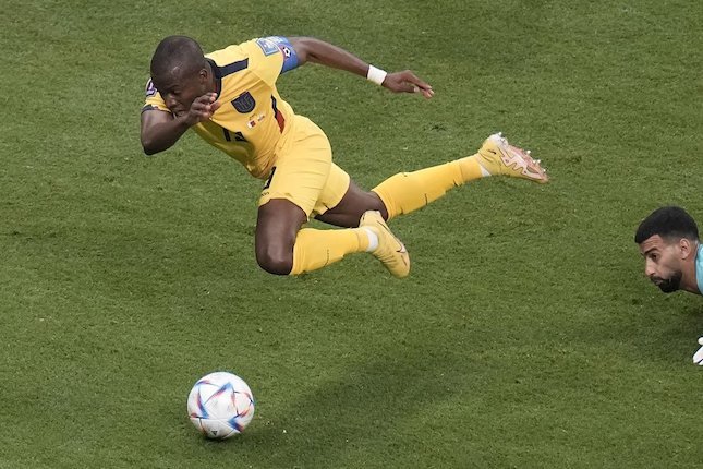 Tumbang Lawan Qatar, Enner Valencia Berharap Bisa Bela Ekuador Lawan Belanda di Piala Dunia 2022 Tumbang Lawan Qatar, Enner Valencia Berharap Bisa Bela Ekuador Lawan Belanda di Piala Dunia 2022