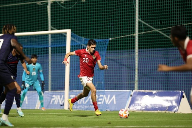 Starting Xi Timnas Indonesia U-20 Vs Prancis U-20