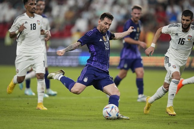 Panaskan Mesin Sebelum Piala Dunia 2022, Argentina Cukur Uni Emirat Arab 5-0