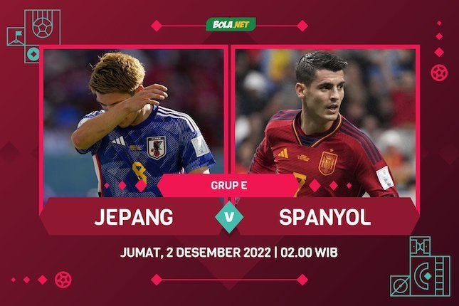 Prediksi Piala Dunia: Jepang vs Spanyol 2 Desember 2022 Prediksi Piala Dunia: Jepang vs Spanyol 2 Desember 2022