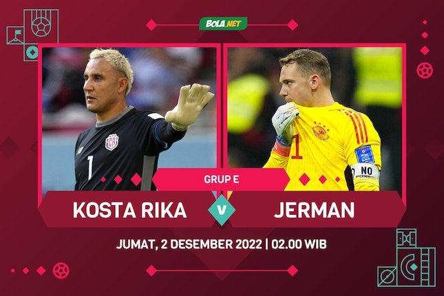 Prediksi Piala Dunia: Kosta Rika vs Jerman 2 Desember 2022 Prediksi Piala Dunia: Kosta Rika vs Jerman 2 Desember 2022