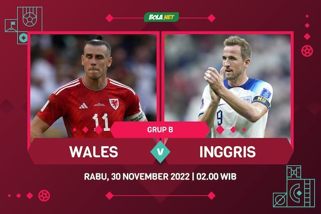 Prediksi Piala Dunia: Wales vs Inggris 30 November 2022