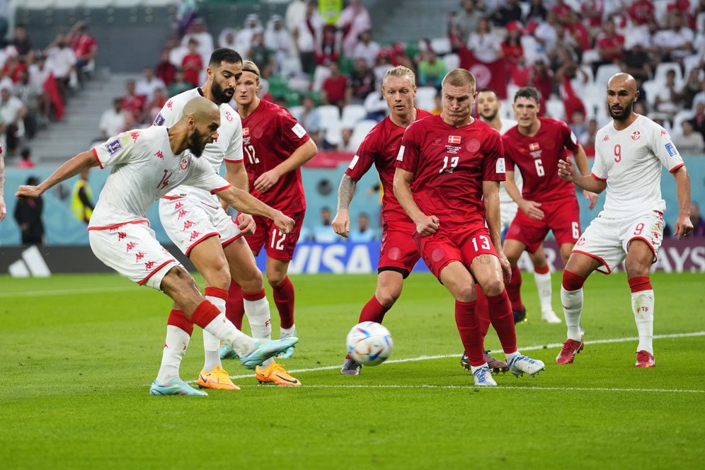 Tahan Imbang Denmark, Tunisia Nih Jago Juga!