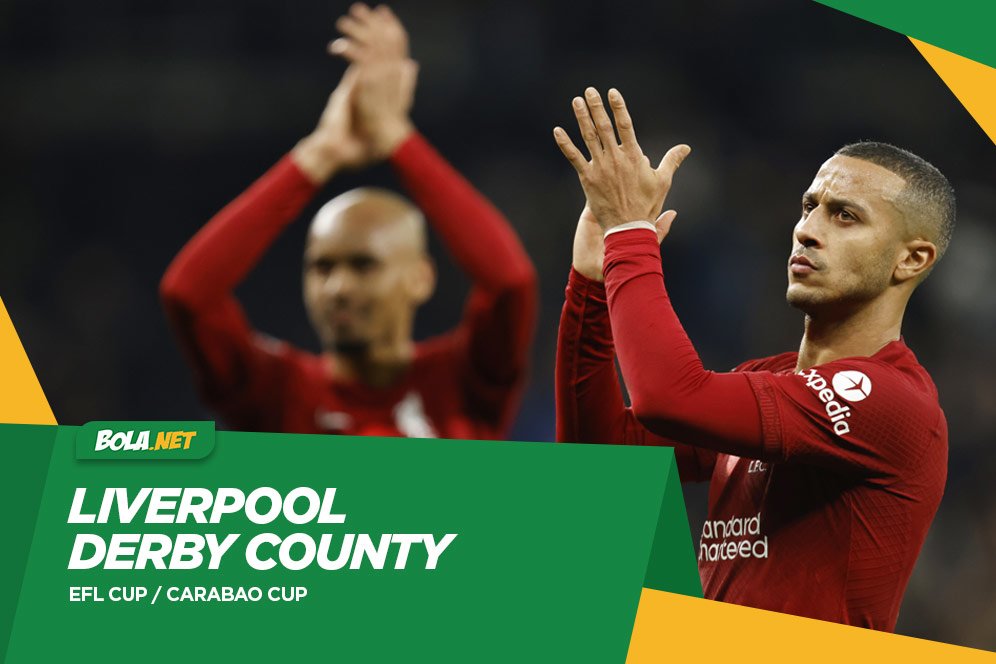 Prediksi Liverpool vs Derby County 10 November 2022