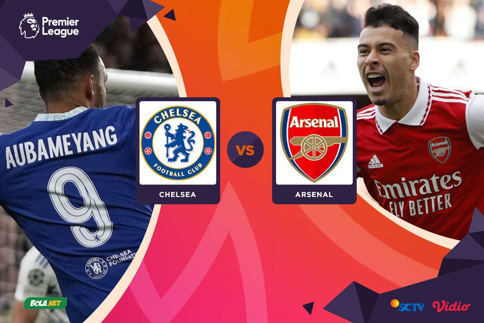 Chelsea vs Arsenal Laga Besar, Derby London Ini Bukan Cuma Tentang Aubameyang