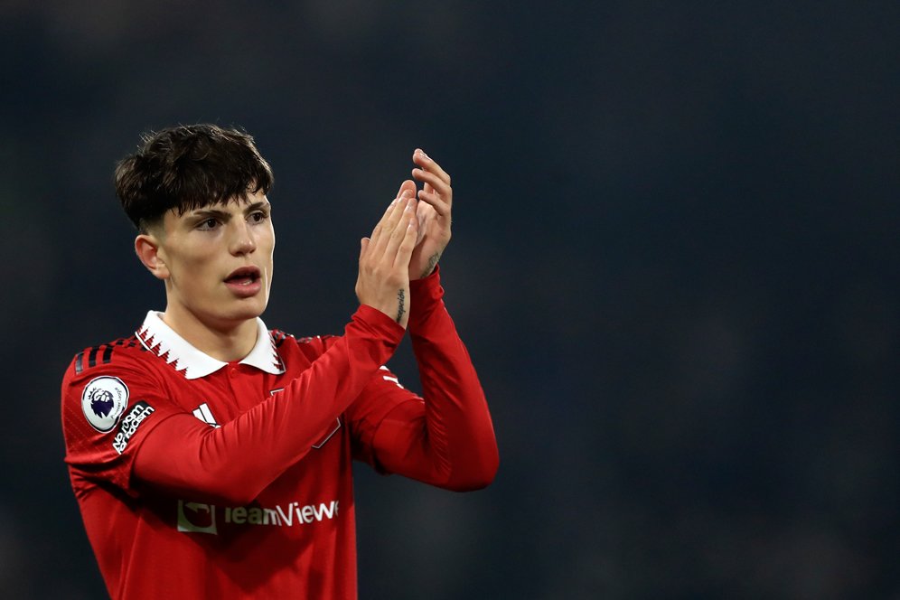 Sudah 90% Kelar, Manchester United Segera Umumkan Kontrak Baru Alejandro Garnacho