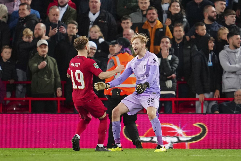 Caoimhin Kelleher Jadi Kiper Liverpool yang Menang Adu Penalti Terbanyak, Jurgen Klopp: Wow! Caoimhin Kelleher Jadi Kiper Liverpool yang Menang Adu Penalti Terbanyak, Jurgen Klopp: Wow!