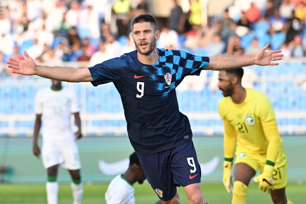 Andrej Kramaric Antarkan Kroasia Bekuk Arab Saudi di Laga Uji Coba