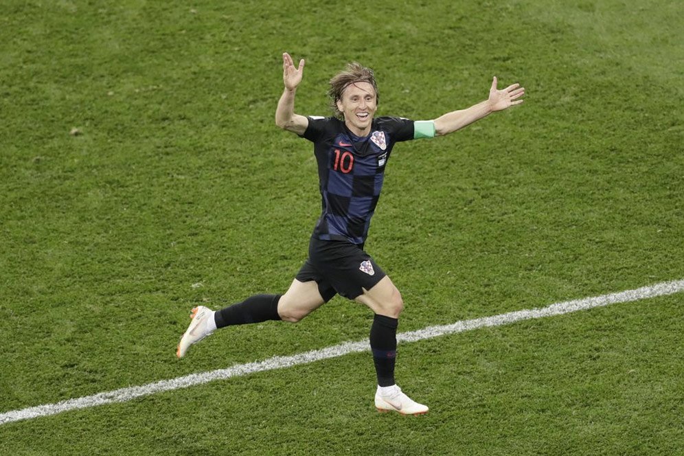 Gol Indah Piala Dunia: Long Shot Luka Modric Mengoyak Gawang Argentina