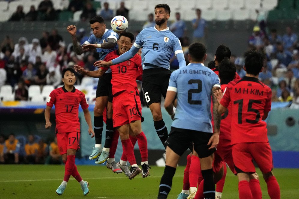 Hasil Piala Dunia 2022 Uruguay vs Korea Selatan: Skor 0-0