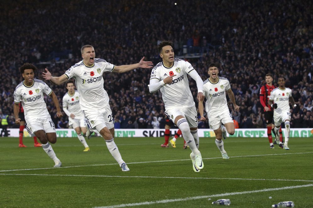 Seru Abis! Sempat Tertinggal 3-1, Leeds United Bungkam Bournemouth Lewat Drama 7 Gol