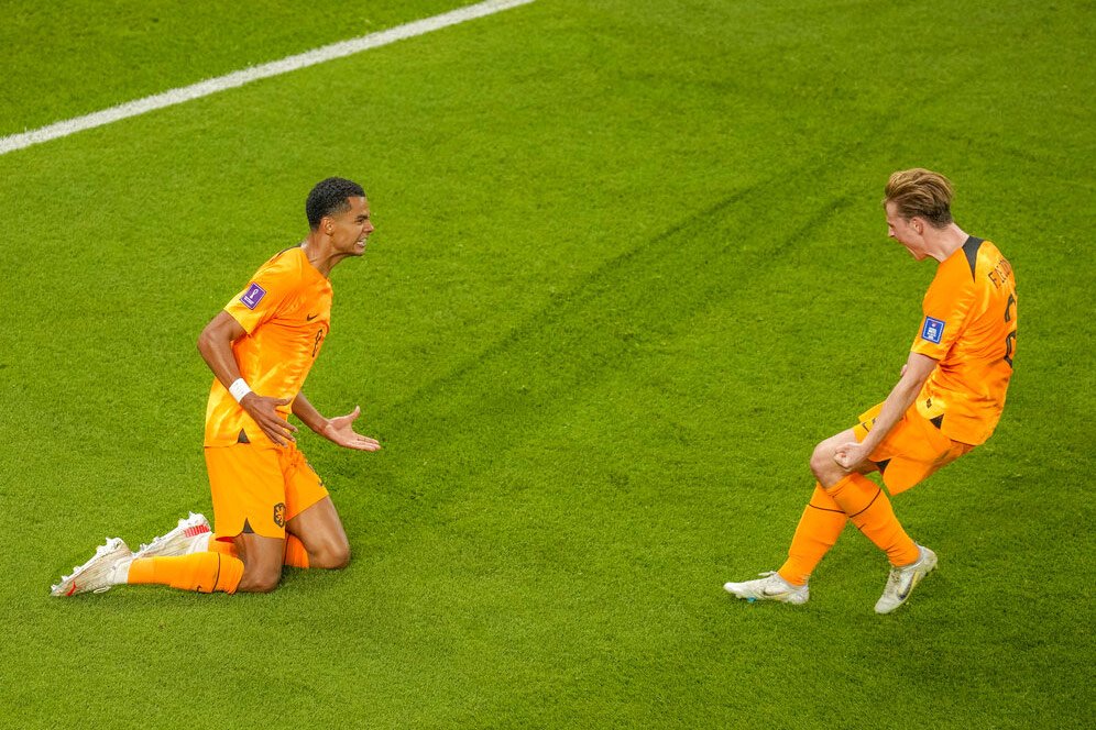 Terpesona Chemistry Cody Gakpo dan Frenkie de Jong di Timnas Belanda, Fans MU: Bungkuuus! Terpesona Chemistry Cody Gakpo dan Frenkie de Jong di Timnas Belanda, Fans MU: Bungkuuus!