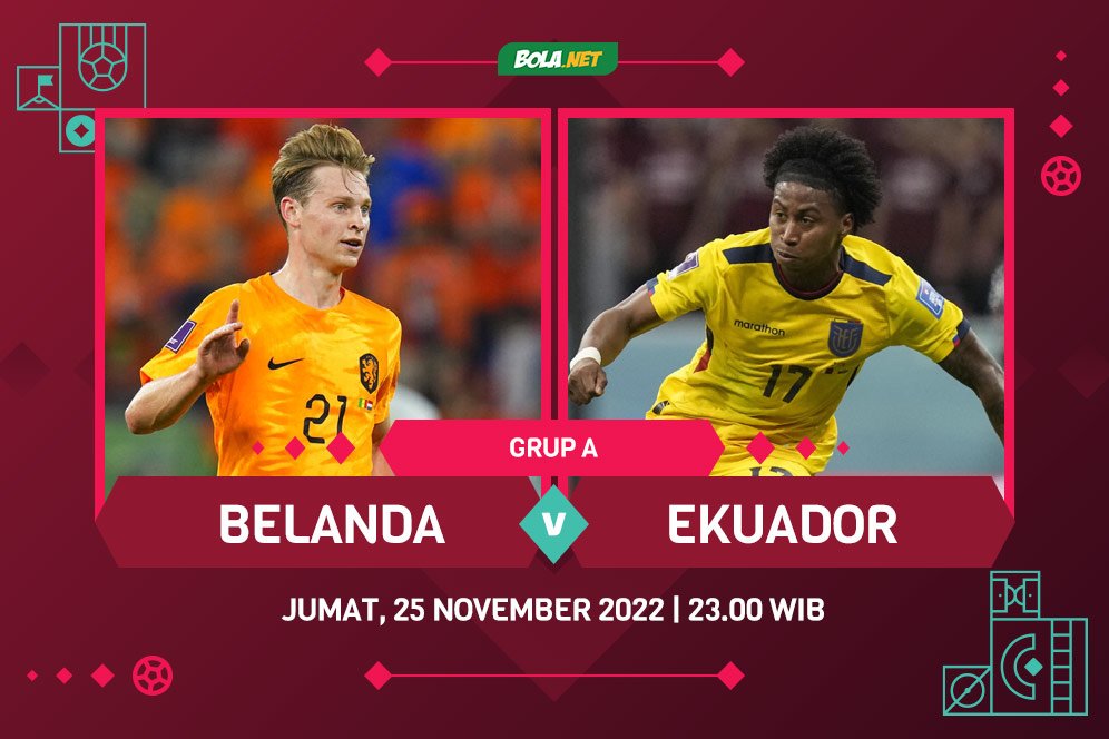 Prediksi Piala Dunia: Belanda vs Ekuador 25 November 2022