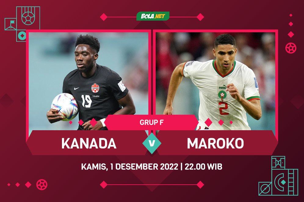 Data dan Fakta Piala Dunia 2022 Kanada vs Maroko: Peluang The Atlas Lions Cetak Sejarah