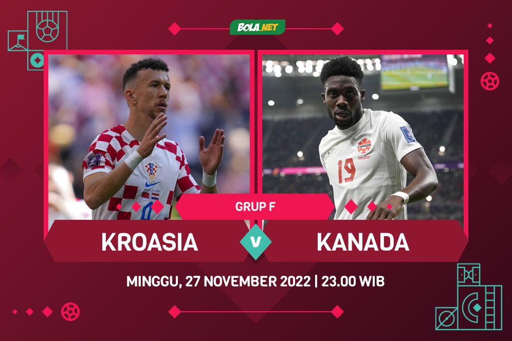 Link Streaming Piala Dunia 2022: Kroasia vs Kanada 27 November 2022