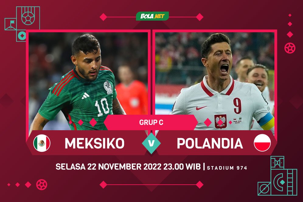 Prediksi Piala Dunia: Meksiko vs Polandia 22 November 2022