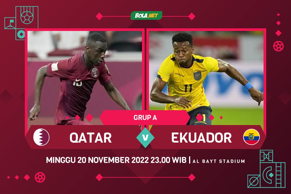 Live Streaming Piala Dunia 2022 di Vidio: Qatar vs Ekuador 20 November 2022