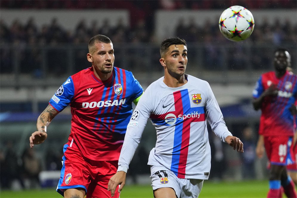 Highlights Liga Champions: Barcelona Sikat Viktoria Plzen 4-2