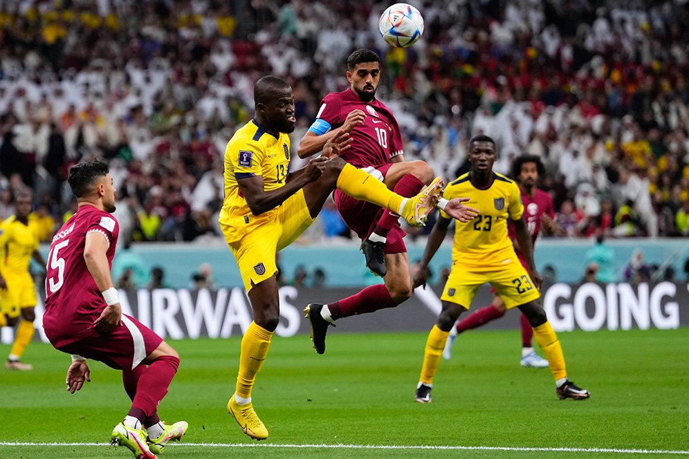 VIDEO: Detik-detik VAR Anulir Gol Enner Valencia di Laga Perdana Piala Dunia 2022