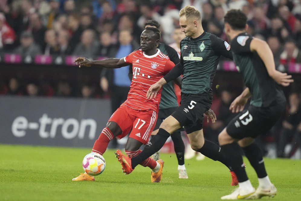 Cedera di Laga Bayern vs Bremen, Sadio Mane Kabarnya Bakal Absen Bela Senegal di Piala Dunia 2022