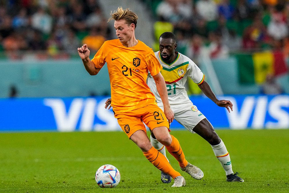 Man of the Match Piala Dunia 2022 Senegal vs Belanda: Frenkie de Jong