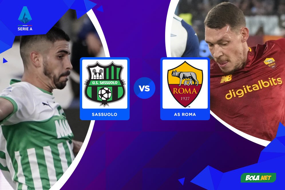 Prediksi Sassuolo vs AS Roma 10 November 2022