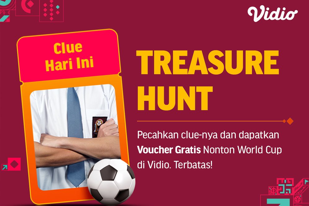 Mau Nonton Semua Pertandingan Piala Dunia 2022 Secara Gratis? Yuk Mainkan Treasure Hunt! Mau Nonton Semua Pertandingan Piala Dunia 2022 Secara Gratis? Yuk Mainkan Treasure Hunt!