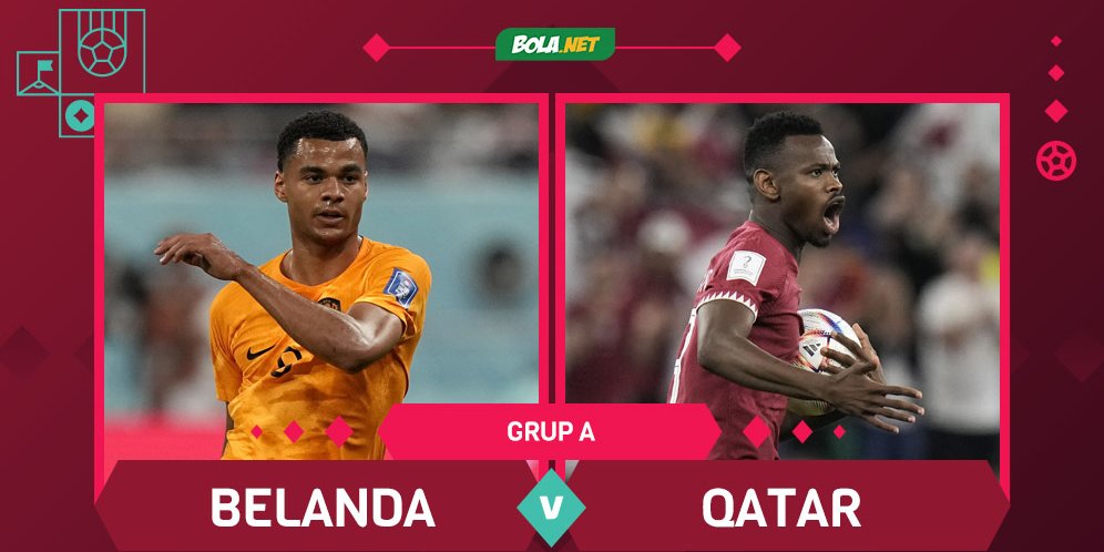 Prediksi Piala Dunia: Belanda Vs Qatar 29 November 2022 - Bola.net