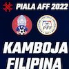 Jadwal dan Link Live Streaming Piala AFF: Kamboja vs Filipina 20 Desember 2022