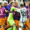 Duel Panas Belanda vs Argentina, Wasit 'Ciptakan' Rekor 17 Kartu Kuning di Piala Dunia