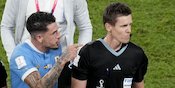 Sikut Salah Satu Wasit di Laga Ghana vs Uruguay di Piala Dunia 2022, Gimenez Terancam Sanksi 15 Laga