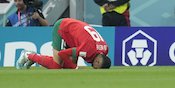 2 Selebrasi Khas Timnas Maroko di Piala Dunia 2022: Sujud Syukur dan Peluk Cium untuk Ibu