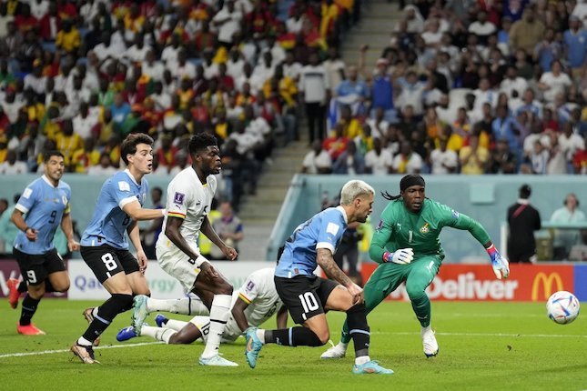 Hasil Piala Dunia 2022 Ghana vs Uruguay: Skor 0-2