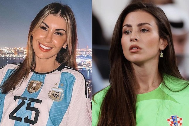 Battle of WAGs Semifinal Piala Dunia 2022: Argentina vs Kroasia Battle of WAGs Semifinal Piala Dunia 2022: Argentina vs Kroasia