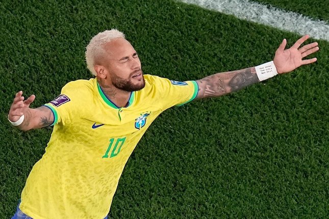 Neymar di Piala Dunia (7 Gol Sejauh Ini)