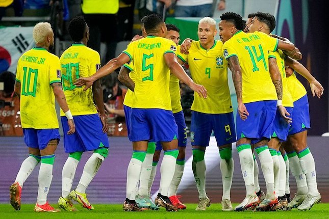 Brasil Sudah Mainkan 26 Pemain di Piala Dunia 2022