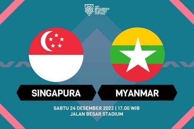 Jadwal Piala AFF 2022, Sabtu 24 Desember 2022 - 17.00 WIB