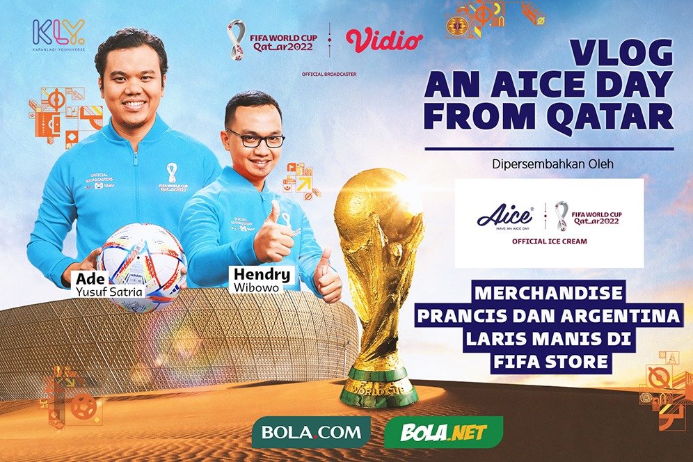 VIDEO: Merchandise Argentina dan Prancis di FIFA Store Qatar Diserbu Fans Jelang Final Piala Dunia 2022