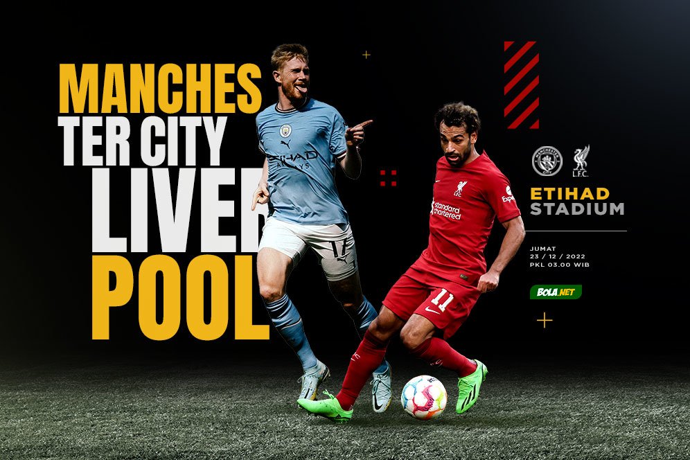 Link Streaming Carabao Cup di Mola TV: Manchester City vs Liverpool, 23 Desember 2022