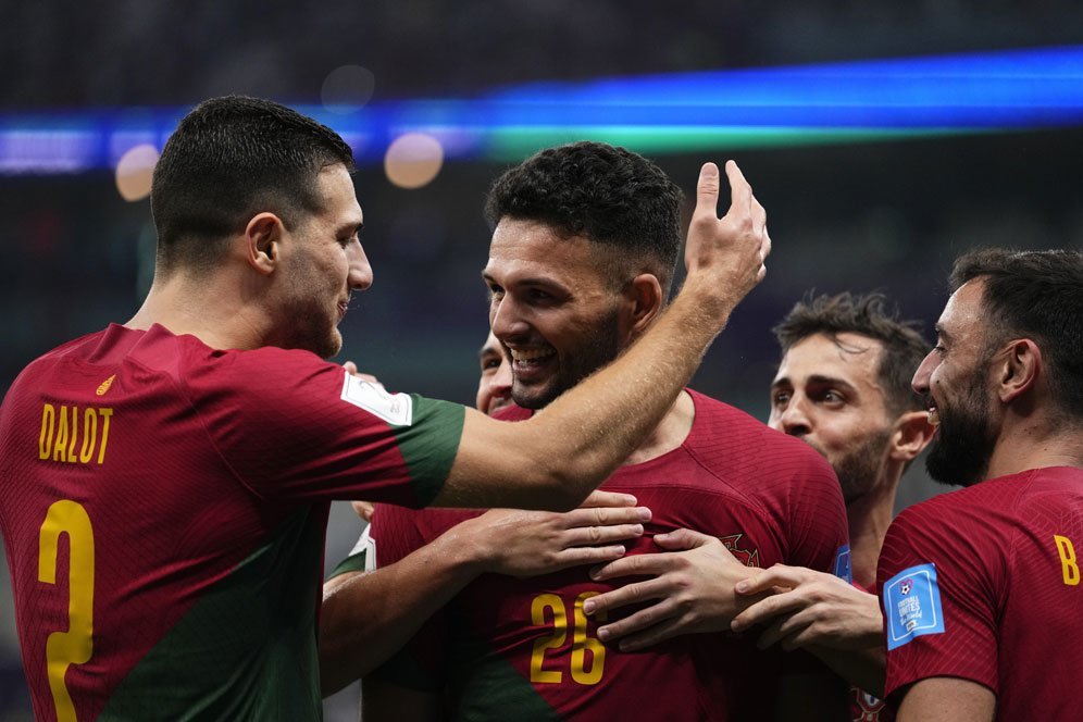 5 Fakta Menarik Usai Portugal Babat Swiss di Piala Dunia 2022: Goncalo Ramos Pecahkan Rekor 32 Tahun 5 Fakta Menarik Usai Portugal Babat Swiss di Piala Dunia 2022: Goncalo Ramos Pecahkan Rekor 32 Tahun
