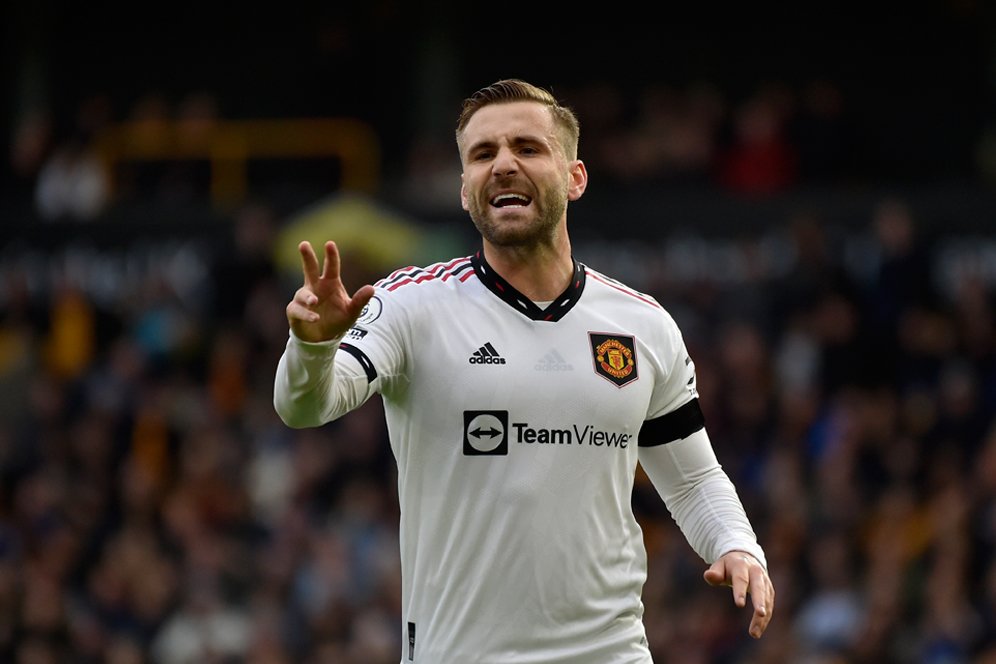 Aduh! Luke Shaw Kemungkinan Besar Absen di Final FA Cup 2023/2024