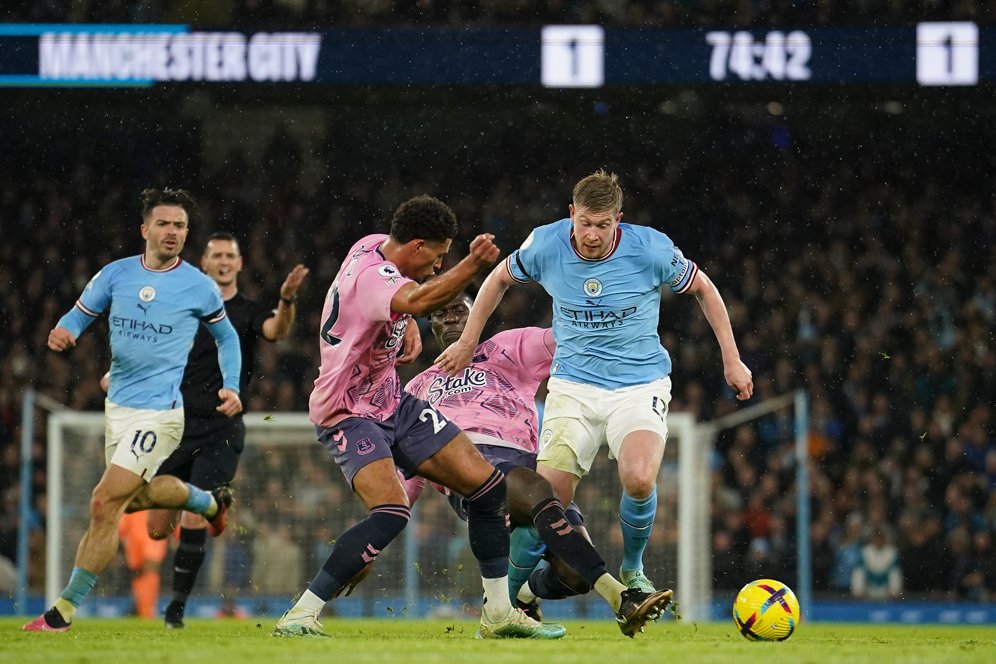Hasil Manchester City vs Everton: Skor 1-1 Hasil Manchester City vs Everton: Skor 1-1