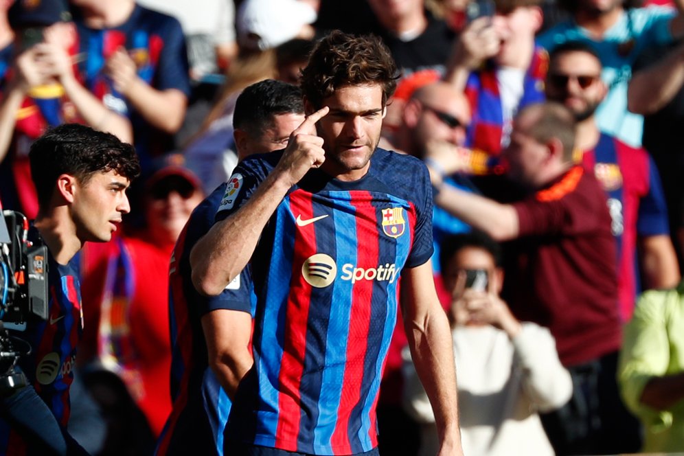 Man of the Match Barcelona vs Espanyol: Marcos Alonso Man of the Match Barcelona vs Espanyol: Marcos Alonso