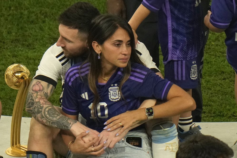 Pesan Cinta Messi untuk Antonela: Selamat Ulang Tahun, Princess!