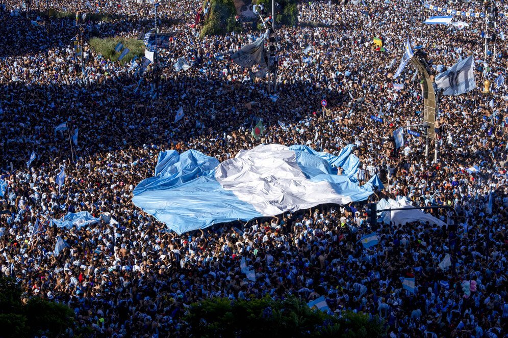 Argentina Juara Piala Dunia 2022, Buenos Aires Bergelora