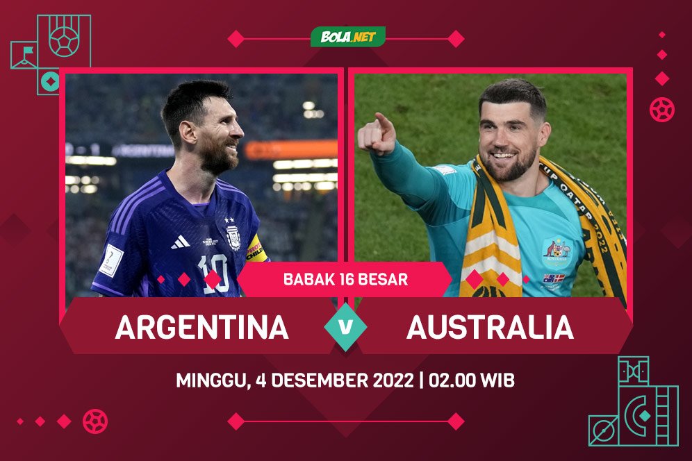 Argentina vs Australia: Rekor Berusia 34 Tahun, Bakal Pecah Malam Ini?