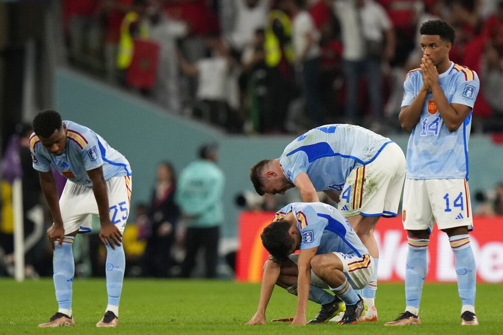 Perjalanan Spanyol di Piala Dunia 2022: Dibuka dengan Pembantaian, Ditutup dengan Pahitnya Panenka
