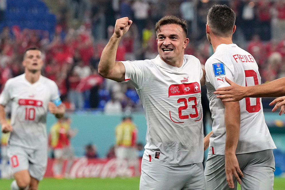 Drama 5 Gol! Saksikan Kembali Kerja Keras Swiss Tundukkan Serbia di Piala Dunia 2022