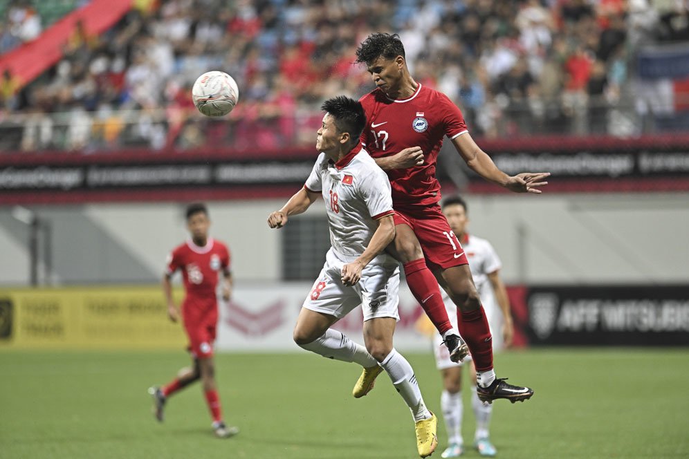 Bermain Sama Kuat dengan Vietnam, Pelatih Timnas Singapura: Kami Bersyukur Dapatkan Poin